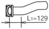 DINEX 28215 Exhaust Pipe